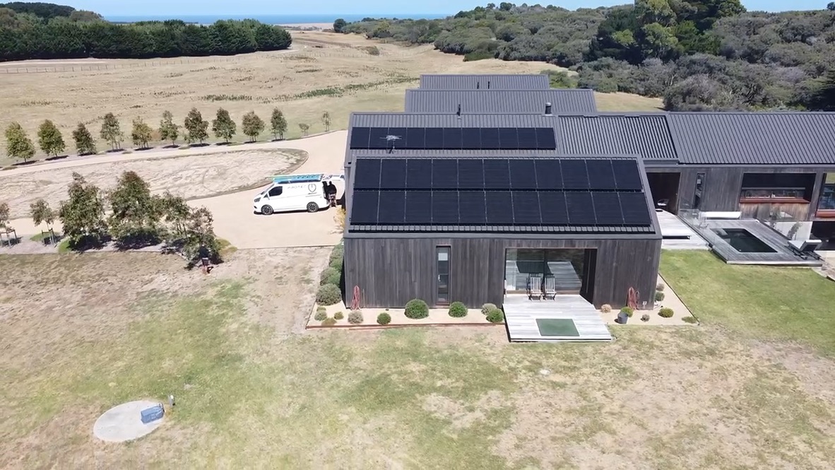 Solar and battery home on the Mornington Peninsula